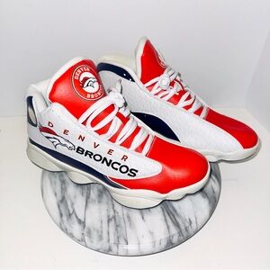 New Denver Broncos Air JD13 Men’s Size 10.5 NFL Custom
